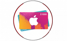 $1,000 iTunes Gift Card – USA