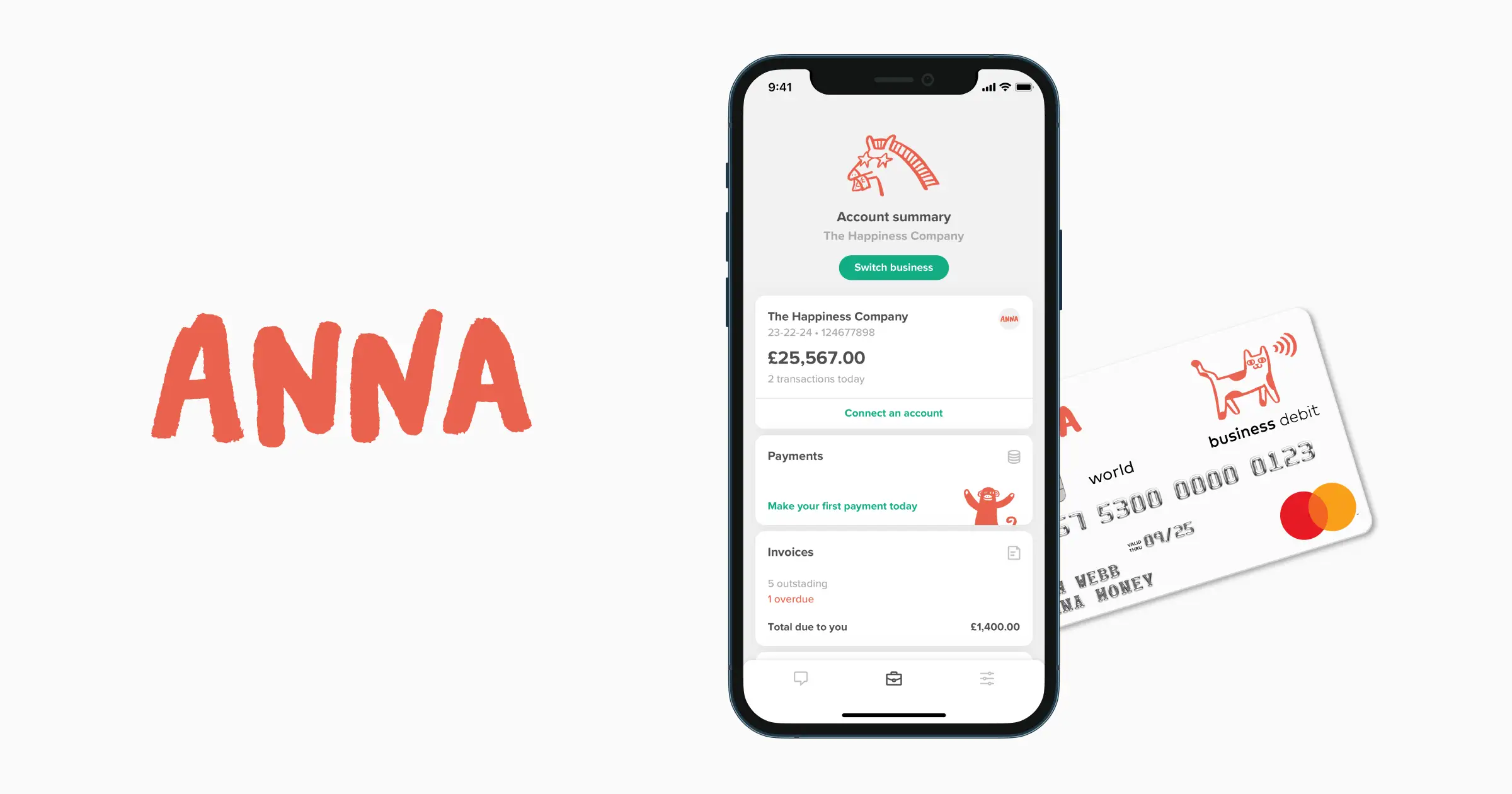 Buy Anna UK verified business bank account