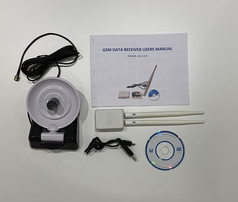 GSM DATA RECEIVER + LARGE DISTANCE ANTENNA ATM SKIMMER