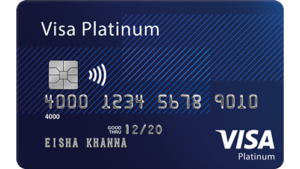 USA Visa card $1K Balance